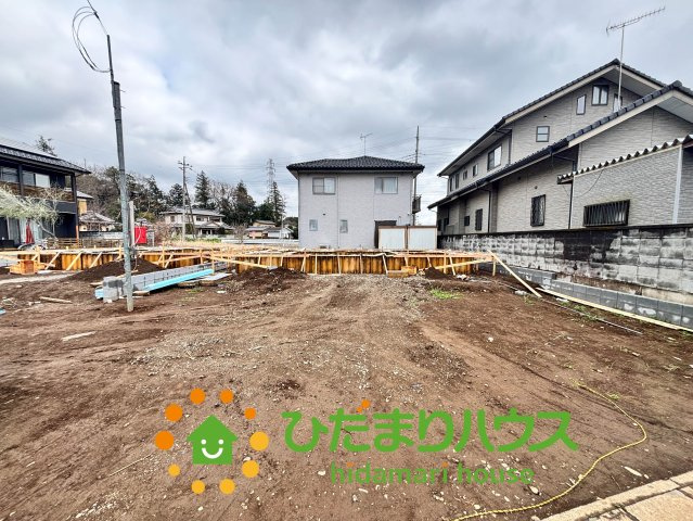 古河市五部第1　新築一戸建て　02　クレイドルガーデンの駐車場|26/03/28　撮影