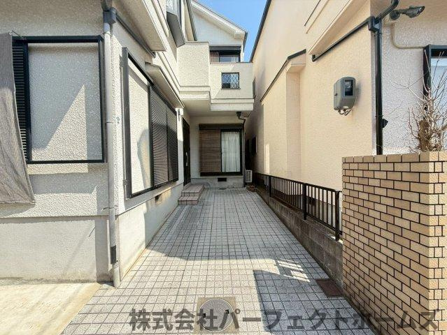 村野東町中古戸建の駐車場|駐車場です