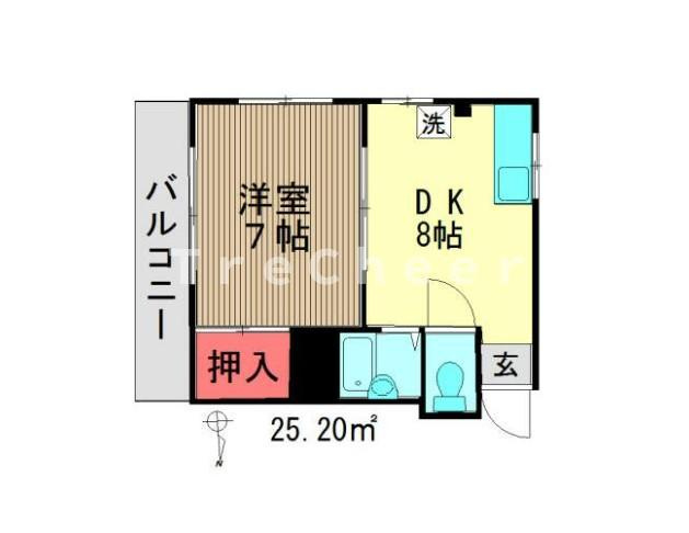 パールハイツ新大塚の間取り