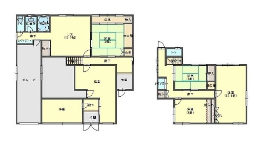 紀の川市北涌・中古戸建・116584の間取り