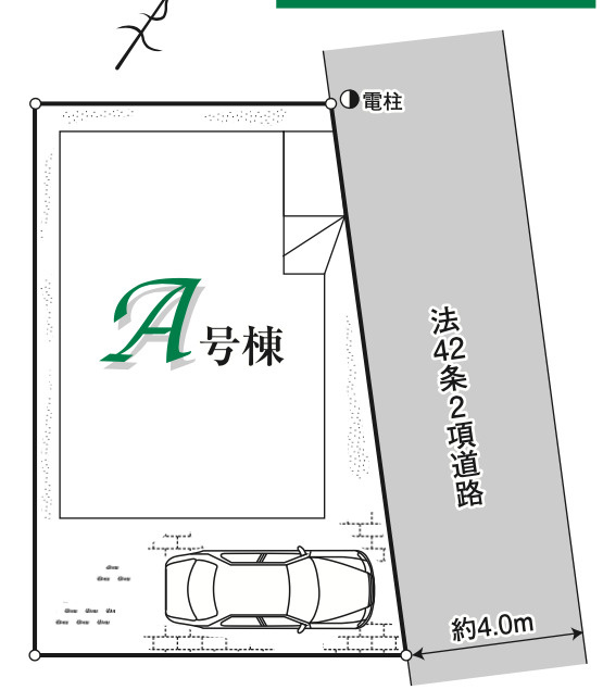 【仲介手数料無料】所沢市緑町　７期　全１棟　所沢市の新築住宅なら西武ハウジングの区画図