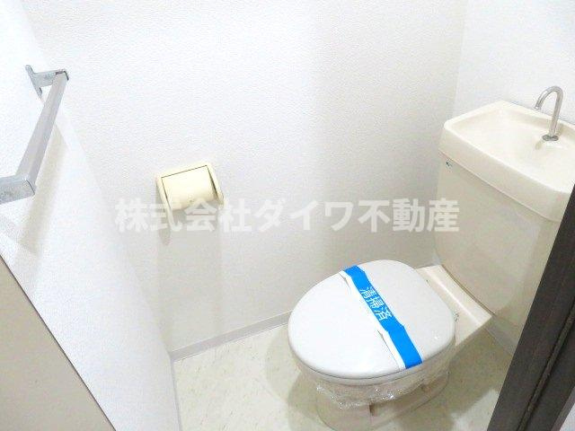 シャトー上里のトイレ