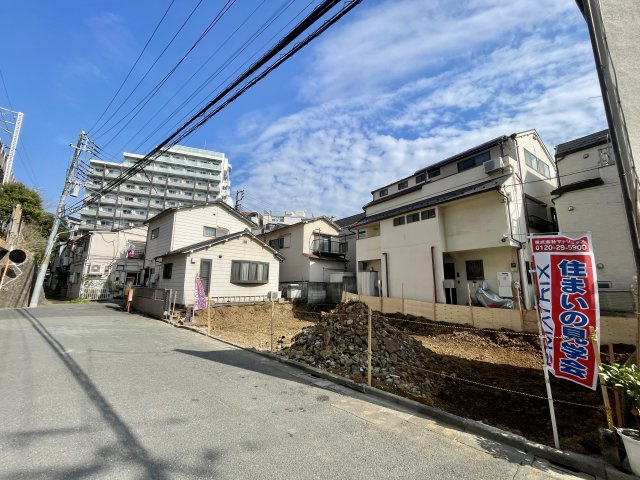 大田区西馬込1丁目　建築条件なし×全面6ｍ道路　限定2区画の前面道路含む現地写真