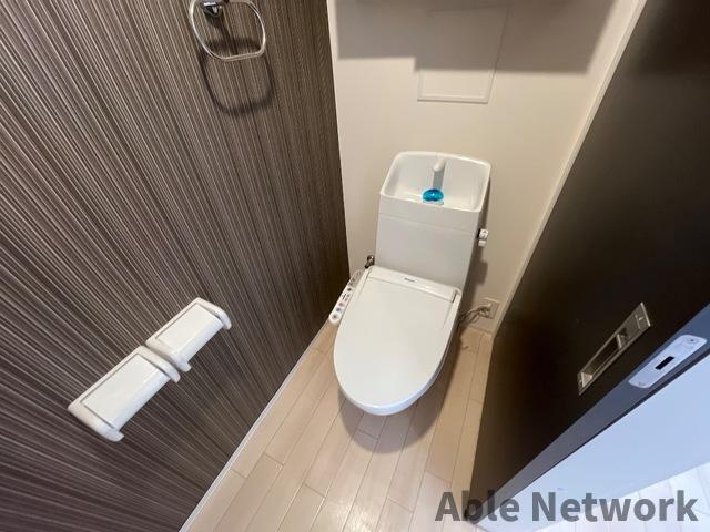 FK1のトイレ|ウォッシュレット付きのトイレです！
