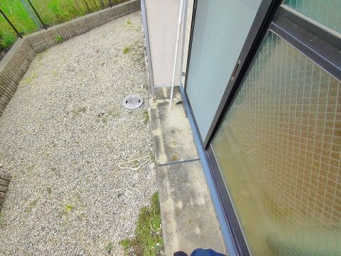 レオパレスフローラの庭|お庭です