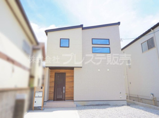 【外観】 | 奈良市法蓮町の新築一戸建 全２区画 ３ | 現地写真（１号地外観）堂々完成！実際の建物内をご内覧できます♪※現地に係員は常駐しておりません。