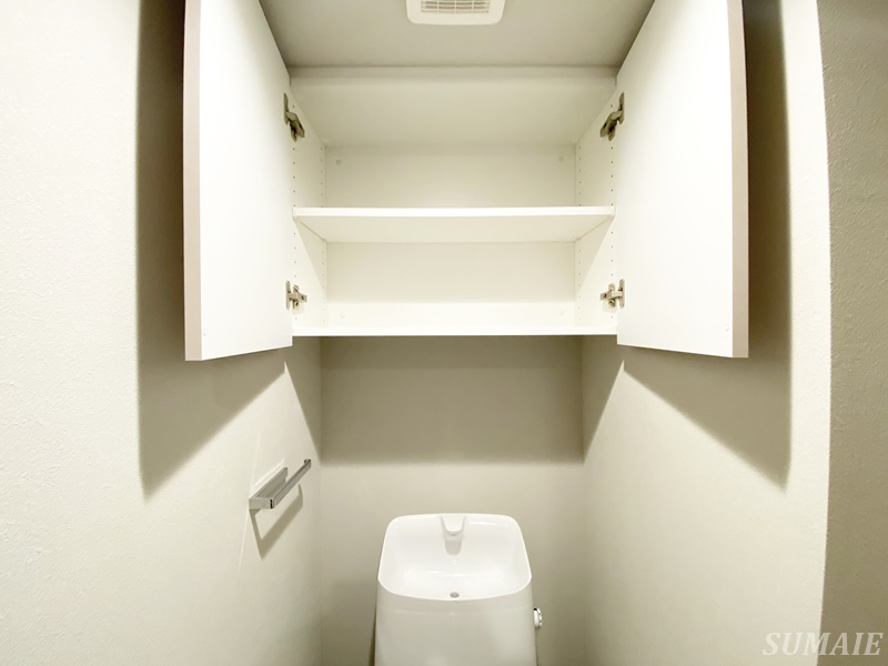 ミレーネ滝野川の収納|トイレ上収納です☆