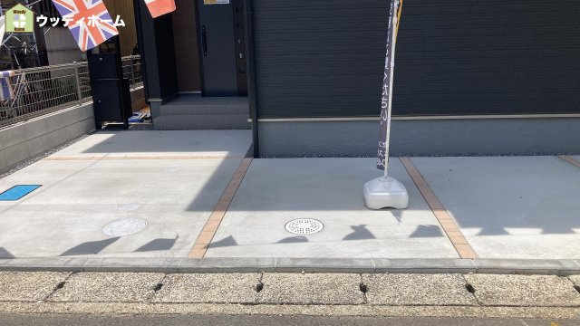 越谷市伊原2丁目　新築一戸建ての駐車場