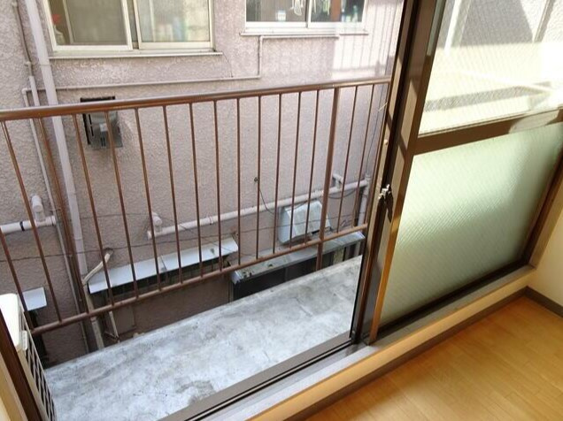 ハイツＢＥＮのバルコニー