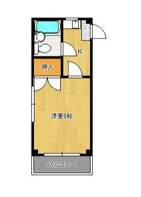ハイツＢＥＮの間取り