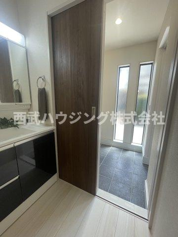 【仲介手数料無料】所沢市　榎町　全１棟　所沢市の新築住宅なら西武ハウジングの独立洗面台