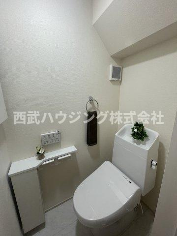【仲介手数料無料】所沢市　榎町　全１棟　所沢市の新築住宅なら西武ハウジングのトイレ