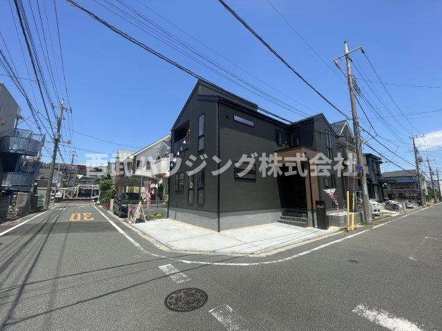 【仲介手数料無料】所沢市　榎町　全１棟　所沢市の新築住宅なら西武ハウジングの前面道路含む現地写真