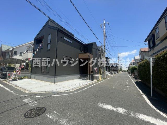 【仲介手数料無料】所沢市　榎町　全１棟　所沢市の新築住宅なら西武ハウジングの前面道路含む現地写真
