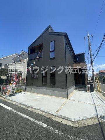 【仲介手数料無料】所沢市　榎町　全１棟　所沢市の新築住宅なら西武ハウジングの前面道路含む現地写真