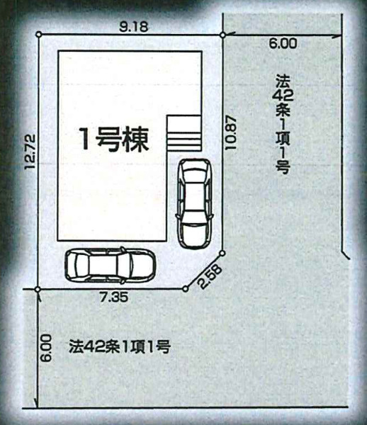 【仲介手数料無料】所沢市　榎町　全１棟　所沢市の新築住宅なら西武ハウジングの区画図
