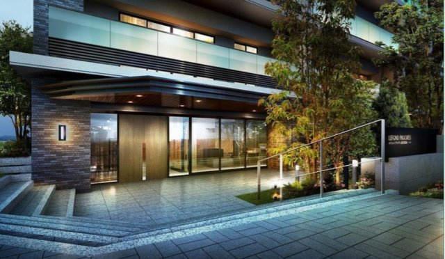 ルフォンプログレ高田馬場ノースのエントランス