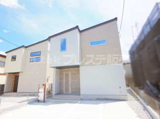 【外観】 | 奈良市法蓮町の新築一戸建 全２区画 ３ | 現地写真（２号地外観）堂々完成！実際の建物内をご内覧できます♪※現地に係員は常駐しておりません。