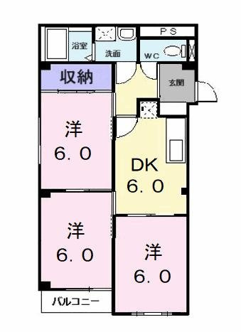 シャトレーヌ葵の間取り