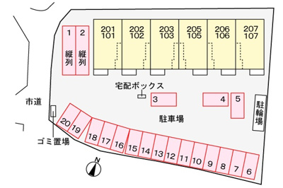【区画図】 | ハーベストヤヨイＡ