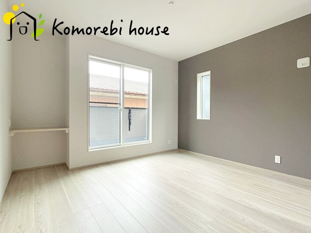 上尾市浅間台　新築一戸建て　タマタウン　02の洋室|コンパクトで使いやすい洋室です