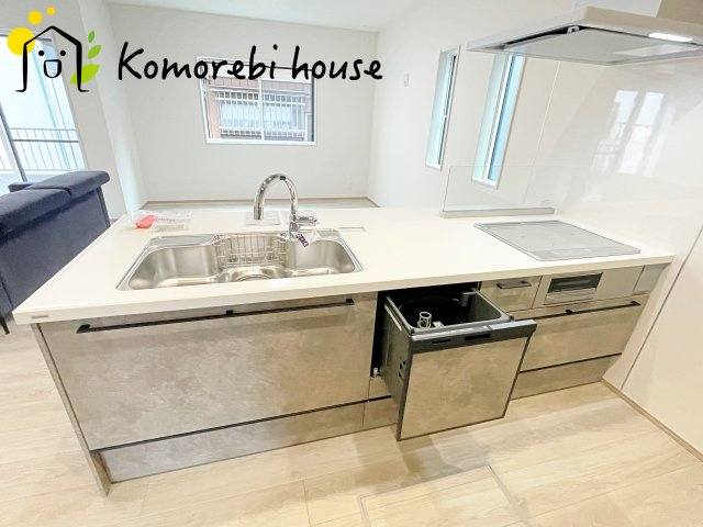 上尾市浅間台　新築一戸建て　タマタウン　02のキッチン|使いやすいキッチンです