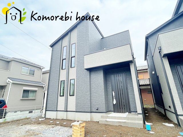上尾市浅間台　新築一戸建て　タマタウン　02の外観|外観もきれいです