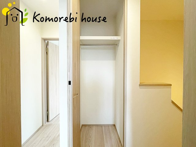 上尾市浅間台　新築一戸建て　タマタウン　02の収納|専用の収納スペースです