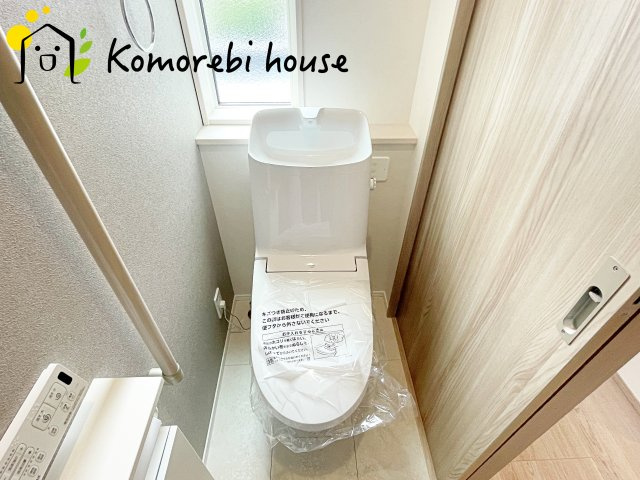 上尾市浅間台　新築一戸建て　タマタウン　02のトイレ|トイレも気になるポイント