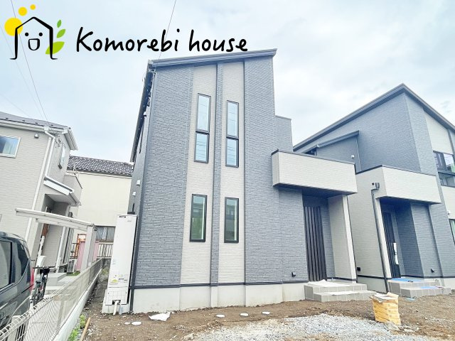 上尾市浅間台　新築一戸建て　タマタウン　02の外観|外観も気になるポイント