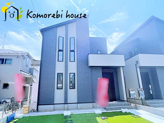 上尾市浅間台　新築一戸建て　タマタウン　02の外観|外観も気になるポイント