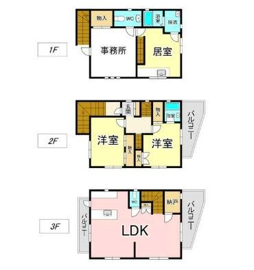 【間取り】 | 西戸崎１丁目　中古一戸建 ☆仲介手数料半額☆　