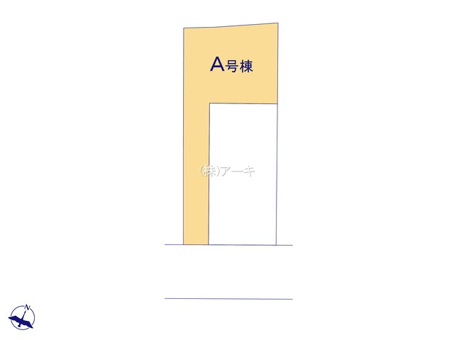 大府市森岡町4丁目888『仲介手数料無料』新築戸建ての区画図