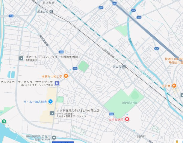 【地図】 | 加古川市尾上町池田　中古戸建