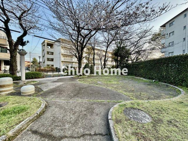 すまいる亀有7号棟の現況写真|中庭