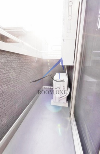 ノワール・エ・ブランのバルコニー|バルコニーです。