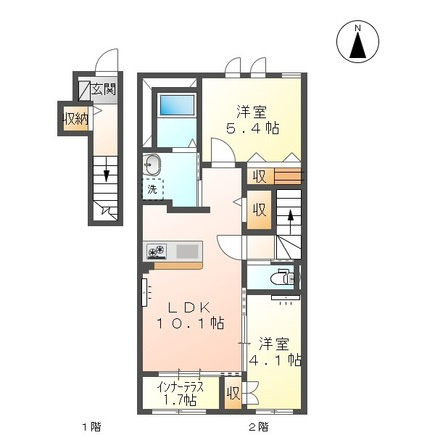 ＫＵＲＥＮＡＩの間取り