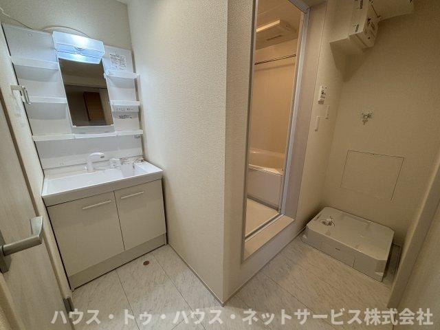 リーブルファイン柏高田の洗面所