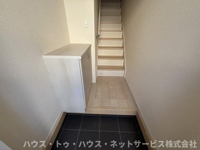 リーブルファイン柏高田の玄関