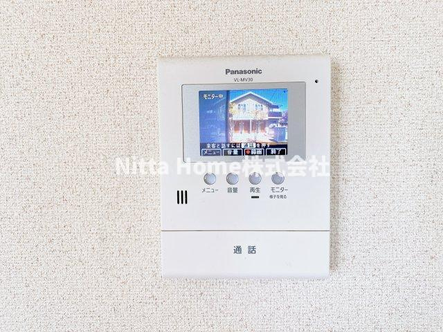 ローザ　レガーロのセキュリティ|ＴＶインターホン完備で来客時の対応も安心です◎