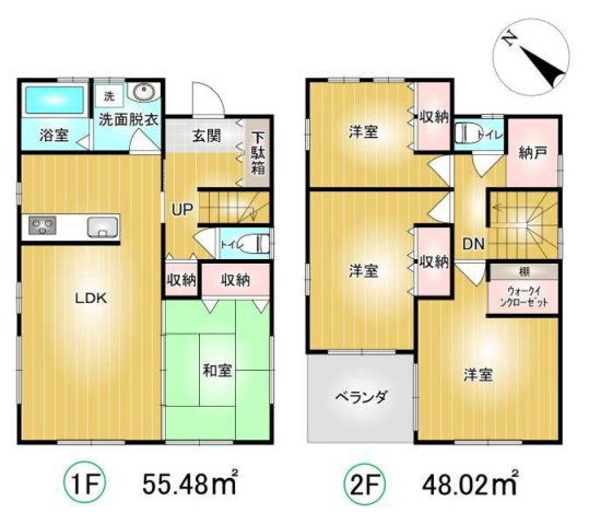 【中古戸建】伊勢崎市境保泉の間取り|■間取り図｜敷地面積：200.85（約60.75坪）　建物面積：103.50（約31.30坪）