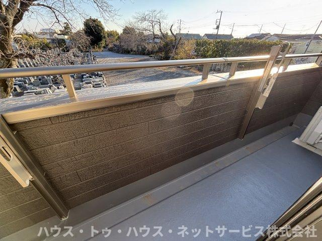 リーブルファイン柏高田のバルコニー