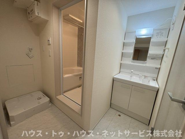 リーブルファイン柏高田の洗面所