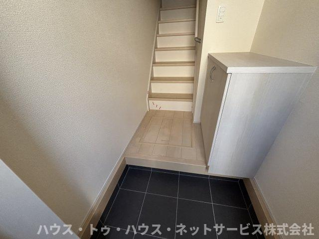 リーブルファイン柏高田の玄関