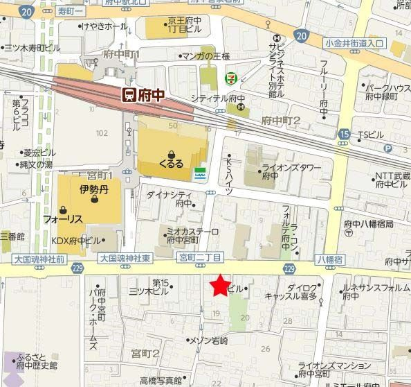 アルカサールの地図
