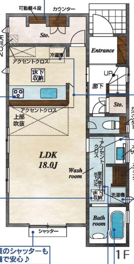 【仲介手数料無料】狭山市富士見全３棟２号棟　狭山市の新築住宅なら西武ハウジング