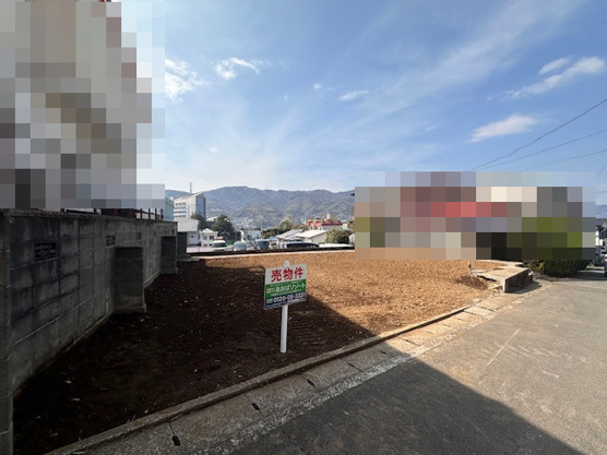 【前面道路含む現地写真】 | 伊東市大原三丁目　売地