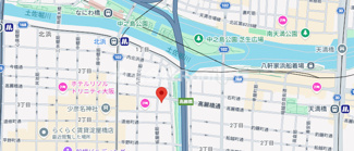【地図】 | コンフォリア・リヴ北浜高麗橋