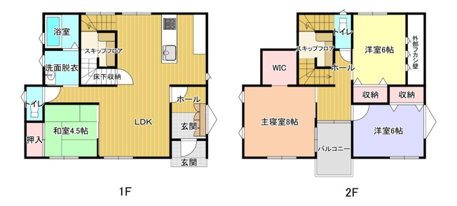【間取り】 | 南国市西野田町２丁目