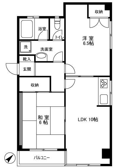 ヴィラ赤津の間取り